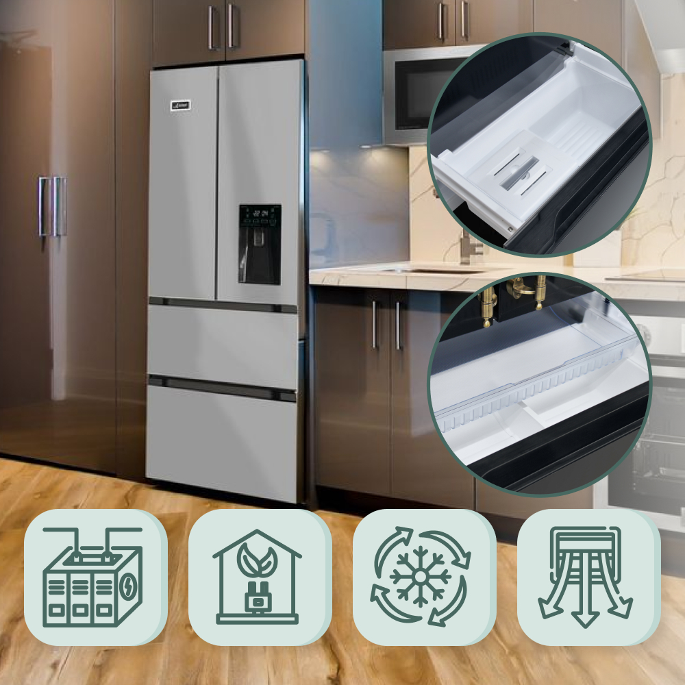 Kaiser KS 80420 R fridge side-by-side fridge-freezer No Frost 506